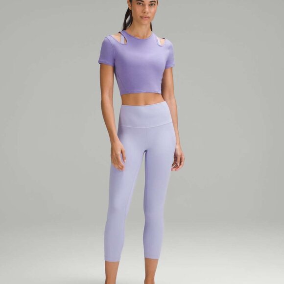 Lululemon Cropped Leggings Size 12 - Picture 1 of 5